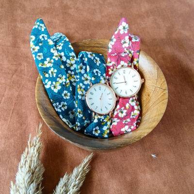 Duo de montre foulard à nouer