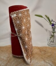 lot d'essuies-tout colorés et absorbant pour un quotidien éco responsable tons brique